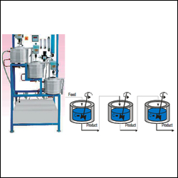 THREE CONTINUOUS STIRRED TANK REACTOR CONNECTED IN SERIES