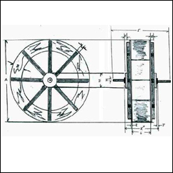 SMALL WORKING MODEL OF IMPROVED WATER MILL WITH FLOW RATE MEASUREMENT AND ALTERNATOR